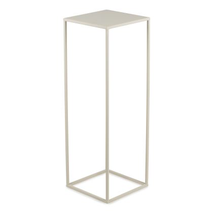 Virágállvány 70x24 cm krémes