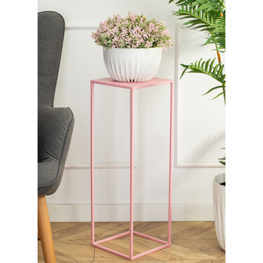 Virágállvány 70x24 cm rózsaszín