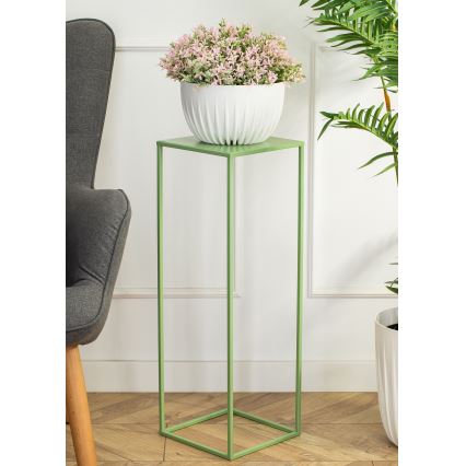 Virágállvány 70x24 cm sötétzöld