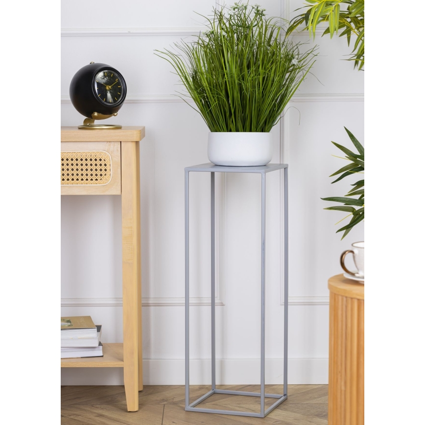 Virágállvány 70x24 cm szürke