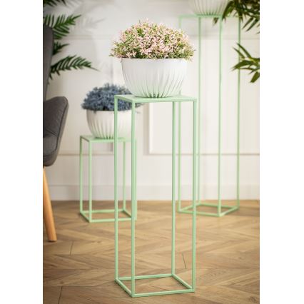 Virágállvány 70x24 cm világoszöld