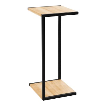 Virágállvány 70x30x34 cm fekete