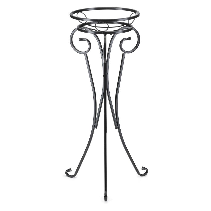 Virágállvány 74x34 cm fekete