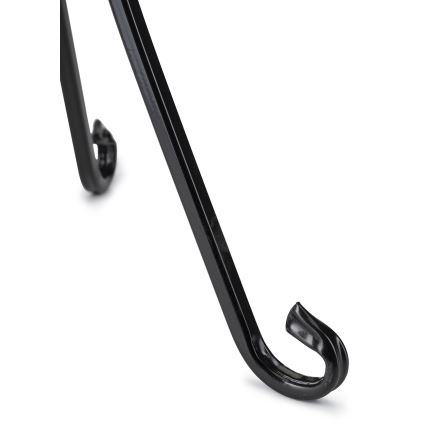 Virágállvány 74x34 cm fekete