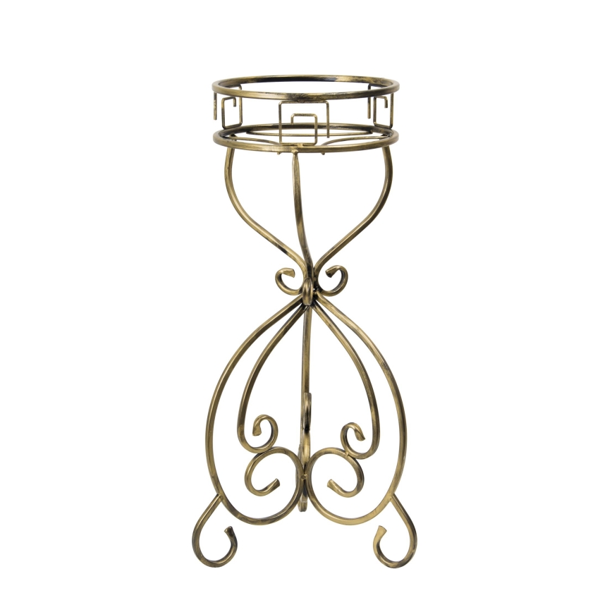 Virágállvány 76x32 cm arany