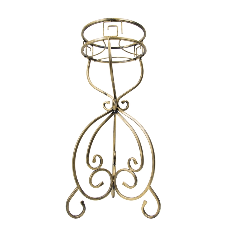 Virágállvány 76x32 cm arany