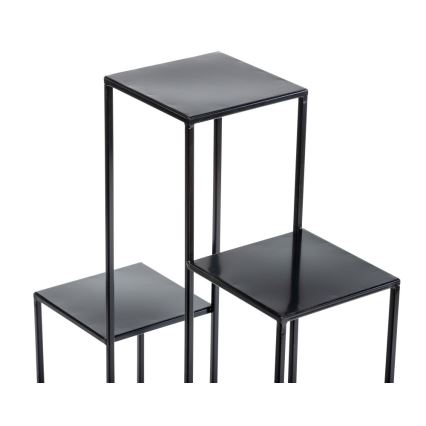 Virágállvány 80x60 cm fekete