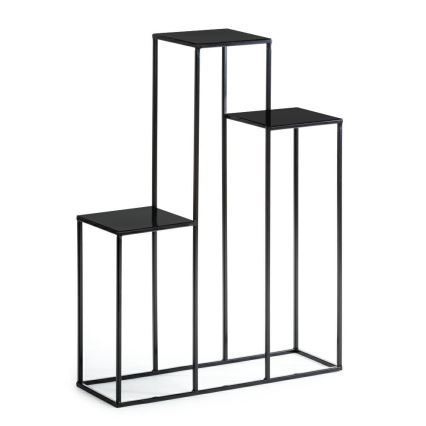 Virágállvány 80x60 cm fekete