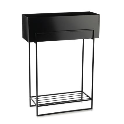 Virágállvány 82x60 cm fekete