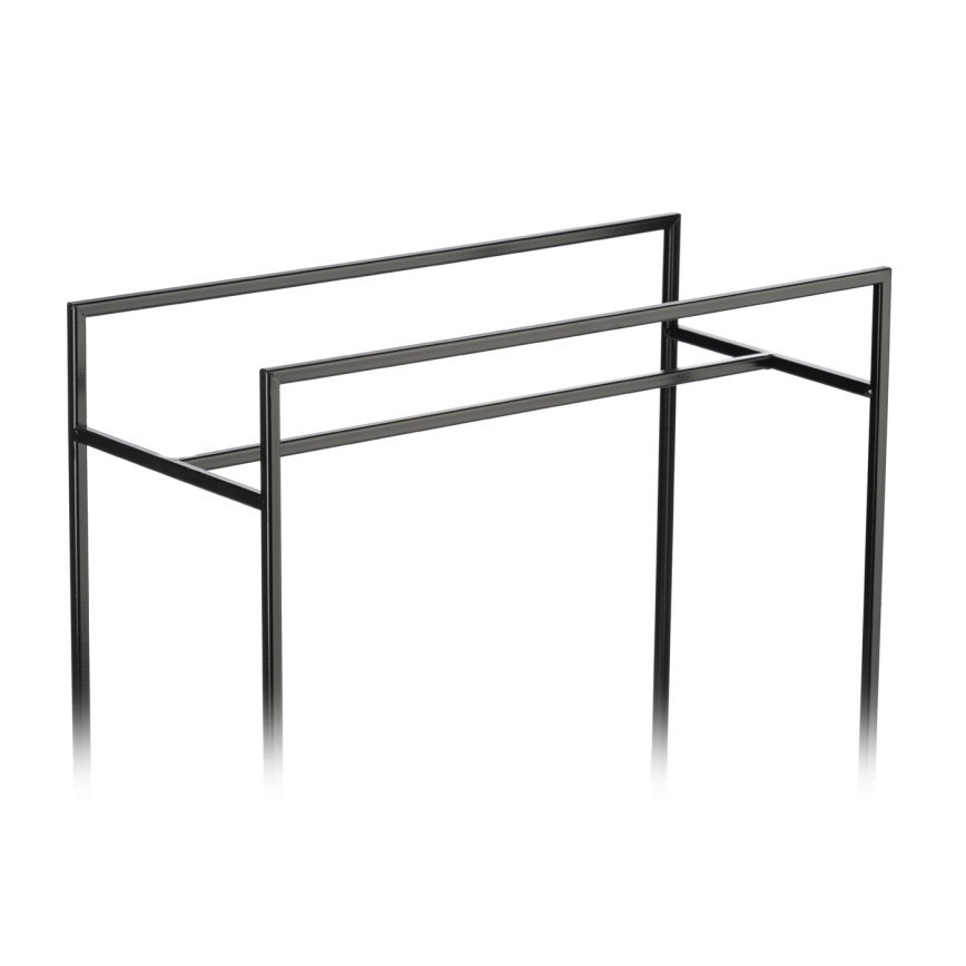 Virágállvány 82x60 cm fekete