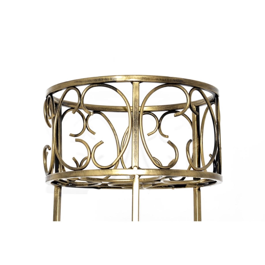 Virágállvány 88x28 cm arany