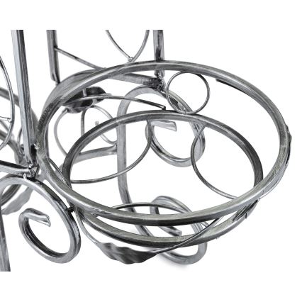 Virágállvány 88x65 cm ezüst