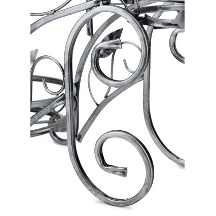 Virágállvány 88x65 cm ezüst