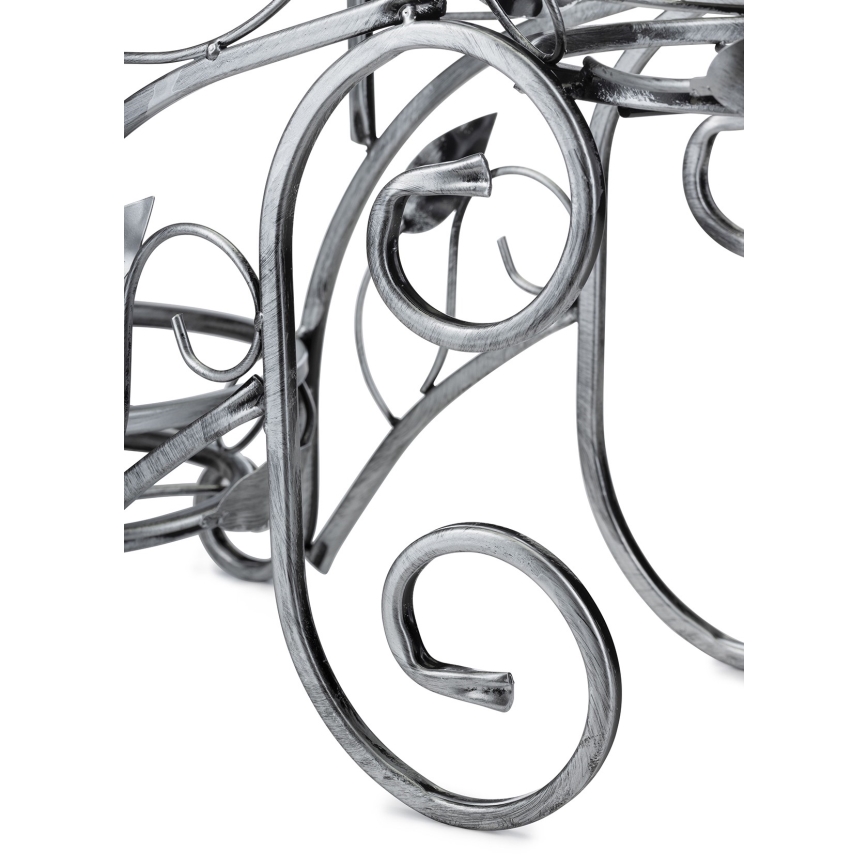 Virágállvány 88x65 cm ezüst