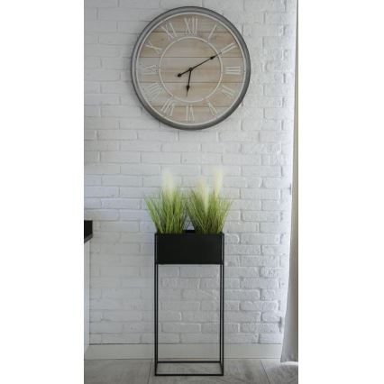 Virágállvány 90x44 cm fekete