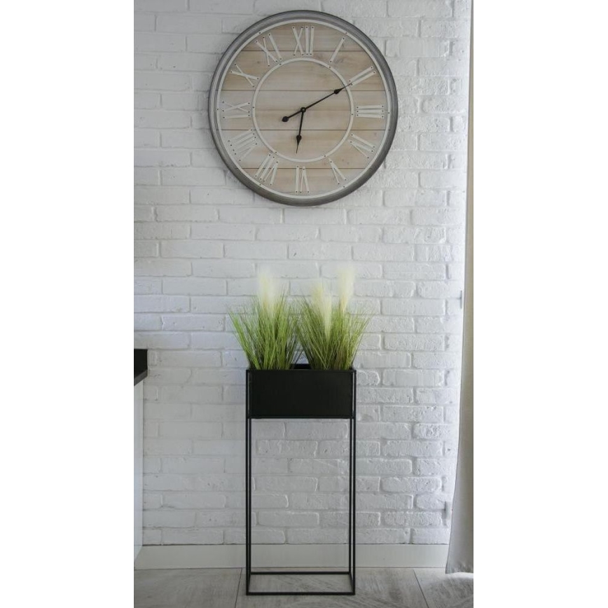 Virágállvány 90x44 cm fekete