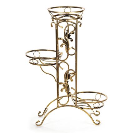 Virágállvány 90x65 cm arany