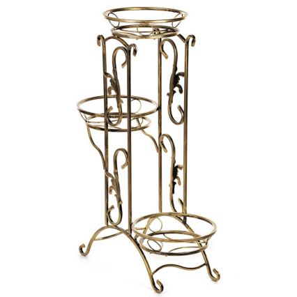 Virágállvány 90x65 cm arany