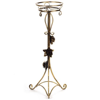 Virágállvány 95x38 cm arany