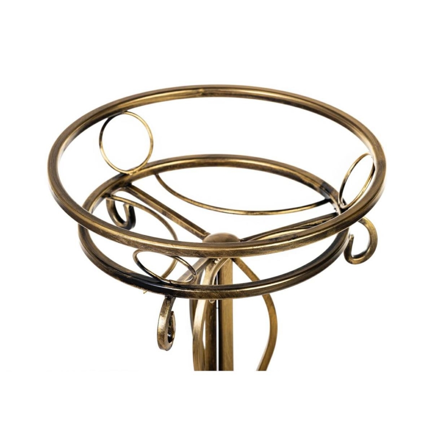 Virágállvány 95x38 cm arany