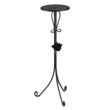 Virágállvány 95x39 cm fekete