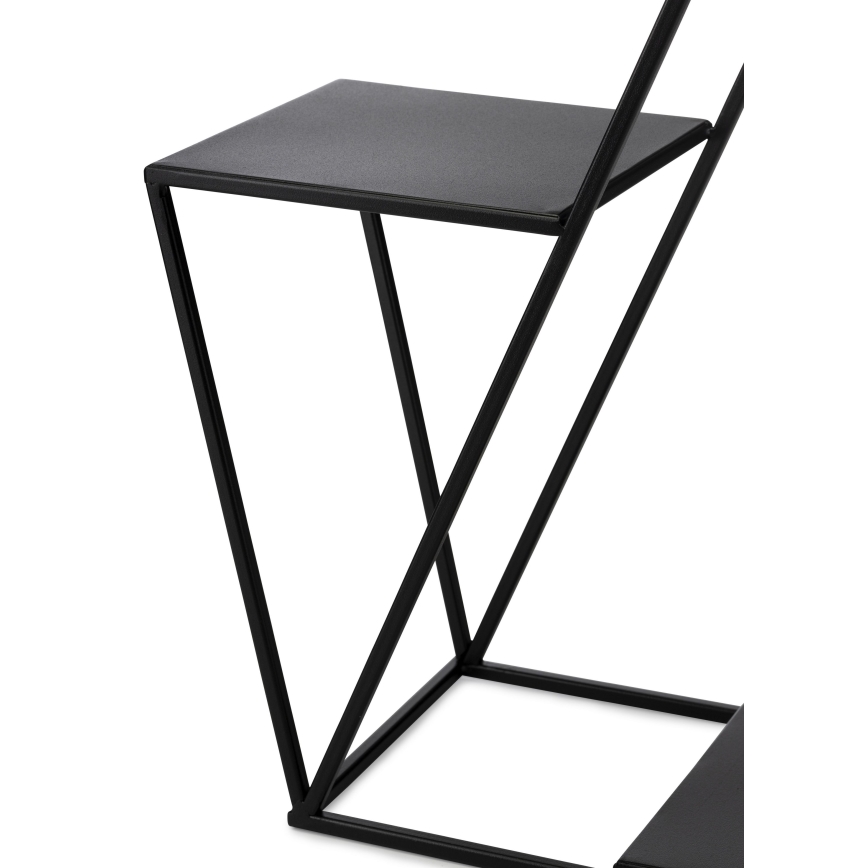 Virágállvány 95x78 cm fekete