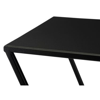 Virágállvány 95x78 cm fekete