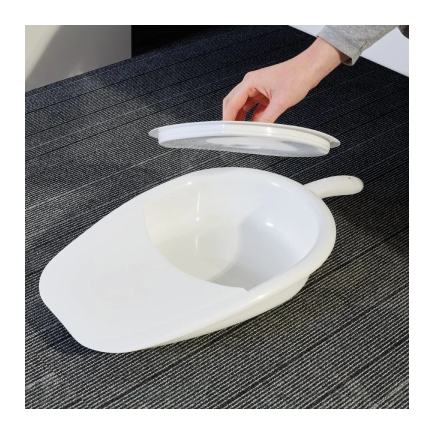 Vitility - Ágytál fedéllel, fehér