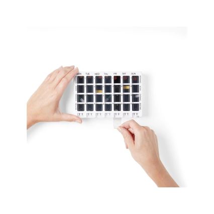 Vitility - Heti gyógyszeradagoló fehér/fekete