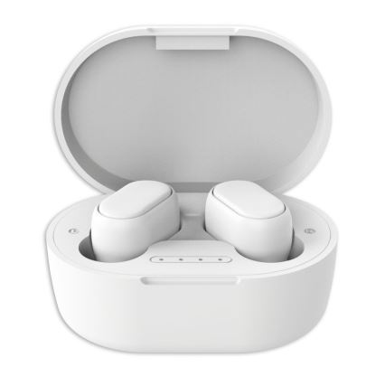 Vízálló vezeték nélküli Bluetooth fülhallgató 90 mAh fehér