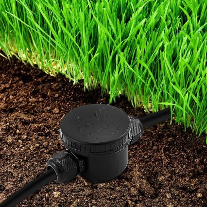 Vízálló csatlakozó IP66 fekete