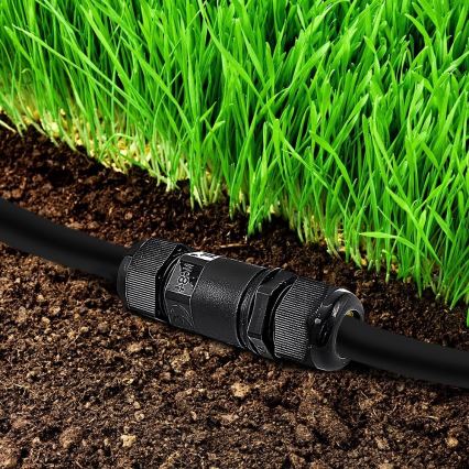 Vízálló csatlakozó IP68 fekete