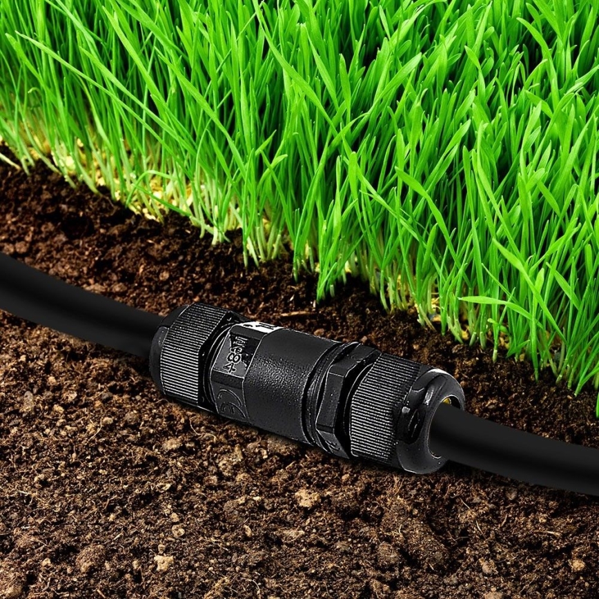 Vízálló csatlakozó IP68 fekete