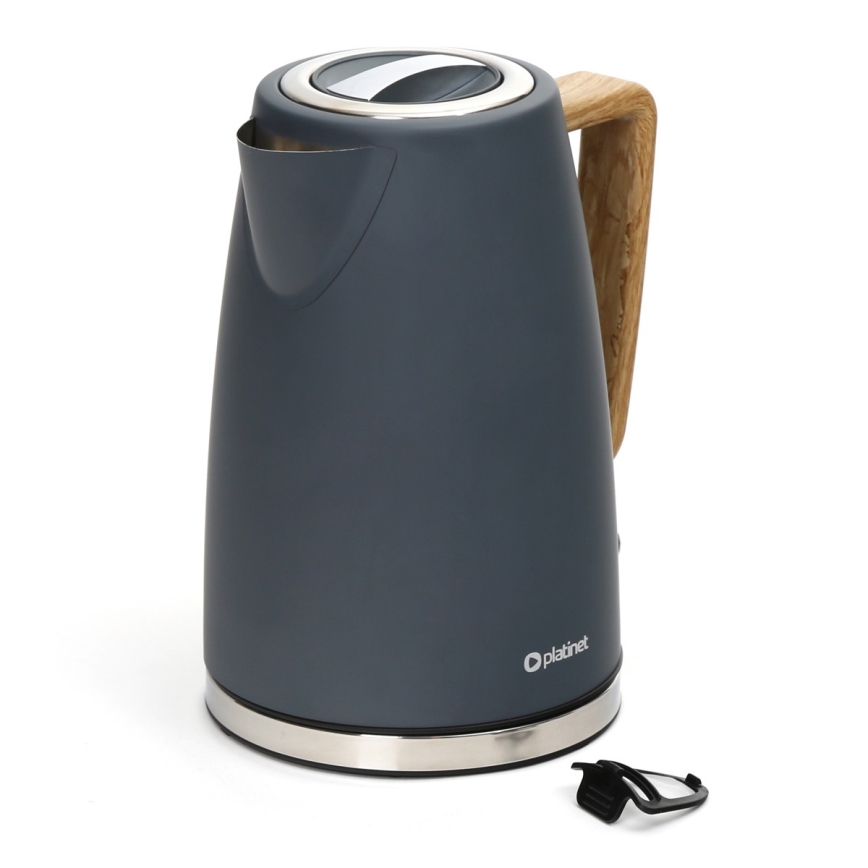 Vízforraló 1,7 l 2400W/230V rozsdamentes acél/ezüst