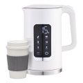 Vízforraló LCD kijelzővel 1,7 l 2200W/230V fehér + bögre 450 ml