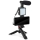 Vlogging készlet 4in1 - mikrofon, LED lámpa, tripod, telefontartó