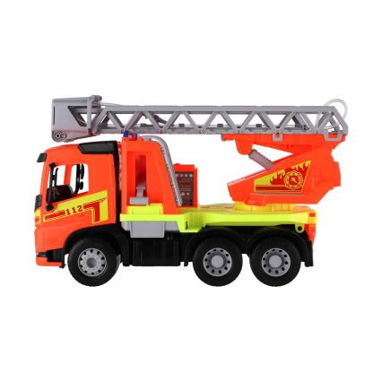 Volvo tűzoltóautó 48 cm-es létrával, narancssárga