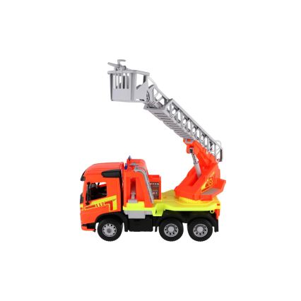 Volvo tűzoltóautó 48 cm-es létrával, narancssárga