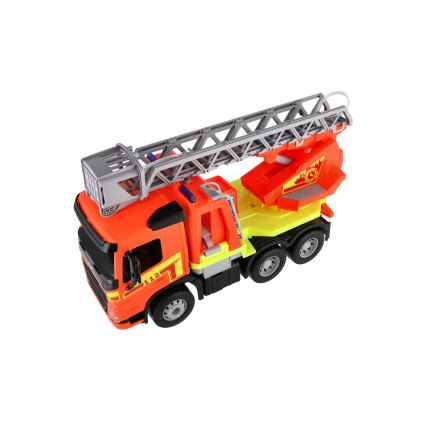 Volvo tűzoltóautó 48 cm-es létrával, narancssárga