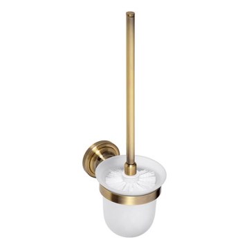 WC-kefe 11x37,5 cm bronzszínű