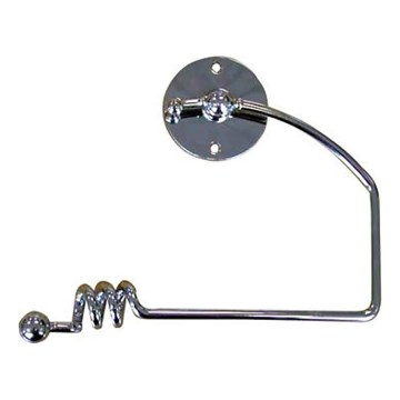 WC-papírtartó TWIST 14,5x20,7 cm fényes króm