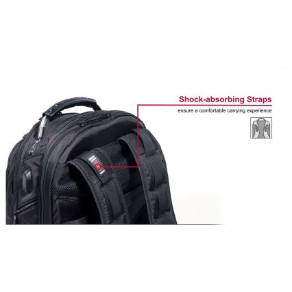 Wenger - 26 l 17 laptop hátizsák 10 táblagép zsebbel Ibex Ballistic Deluxe