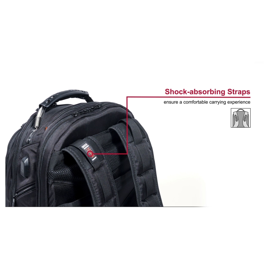 Wenger - 26 l 17 laptop hátizsák 10 táblagép zsebbel Ibex Ballistic Deluxe