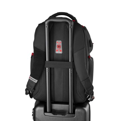 Wenger - Laptop hátizsák 29 l 17,3'' tabletzsebbel 12 Lejátszó One fekete