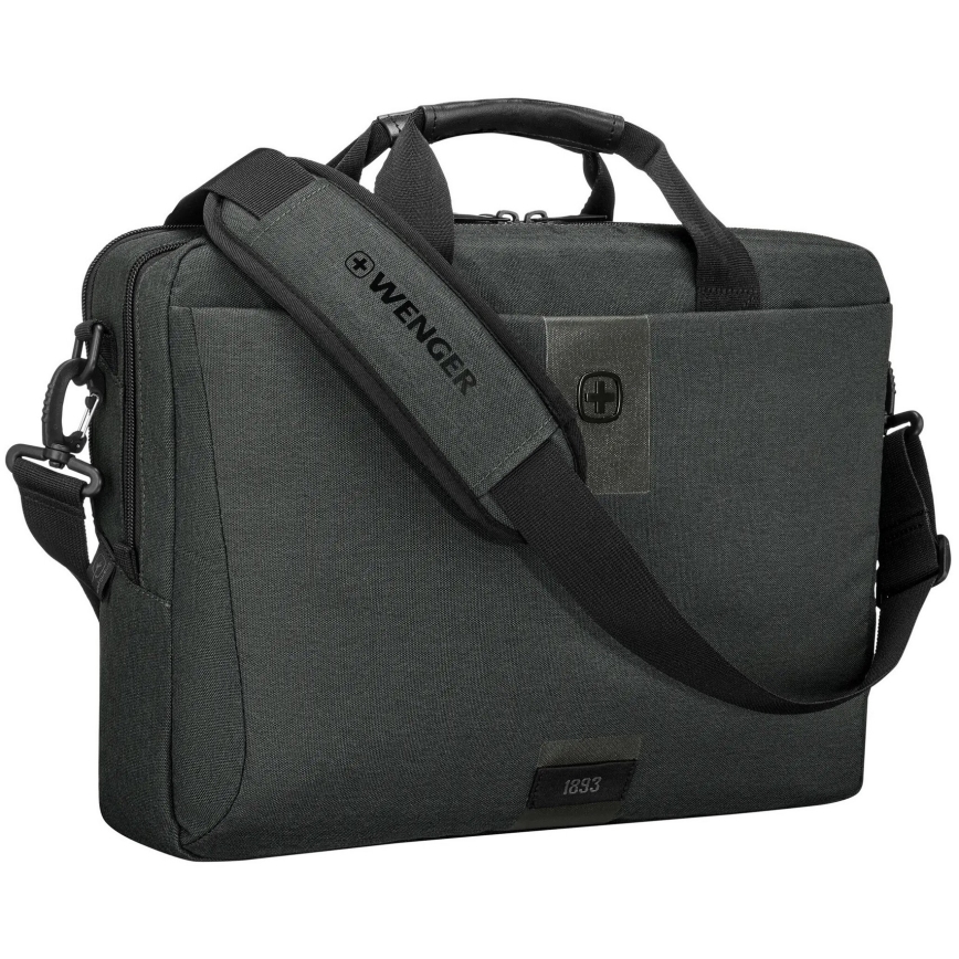 Wenger - 15 l 16 laptop táska 10 tablet zsebbel MX ECO Brief szürke