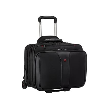 Wenger - Utazóbőrönd kerekekkel 25 l 17 + 15,6 laptop táska Patriot fekete