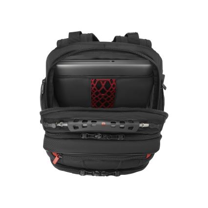 Wenger - Hátizsák laptophoz 25 l 16 tablettartó zsebbel 10 Pegasus Deluxe fekete