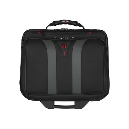 Wenger - Utazóbőrönd kerekeken 29 l + Laptop tartó 15,6 Granada fekete