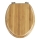 WENKO 144726100 - WC-ülőke BAMBOO 34x41 cm barna/ezüst