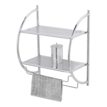 WENKO 15173100 - EXCLUSIVE polc 45,5x54,5 cm, fényes króm